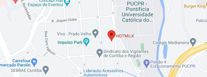 Localização Google Maps HOTMILK